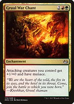 Magic the Gathering Card - Gruul War Chant - MTG Circle