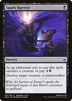 Magic the Gathering Card - Spark Harvest - MTG Circle
