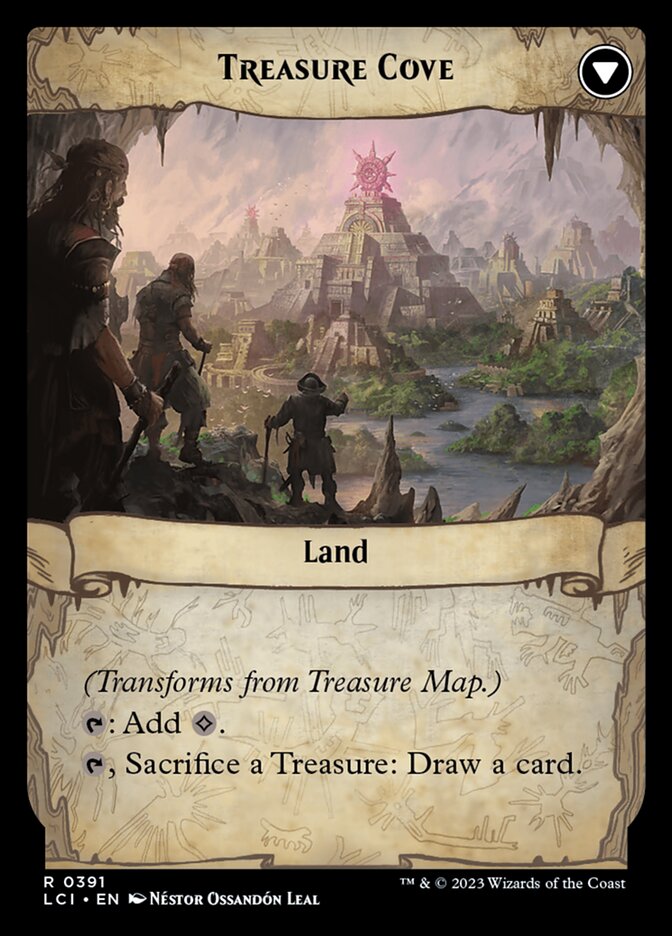 Magic the Gathering Card - Treasure Cove - MTG Circle