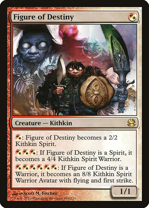Magic the Gathering Card - Figure of Destiny - MTG Circle