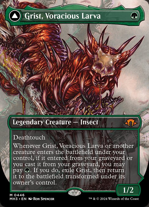 Magic the Gathering Card - Grist, Voracious Larva - MTG Circle