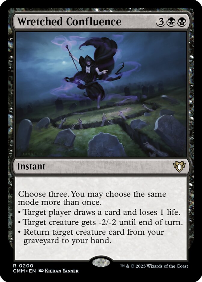 Magic the Gathering Card - Wretched Confluence - MTG Circle