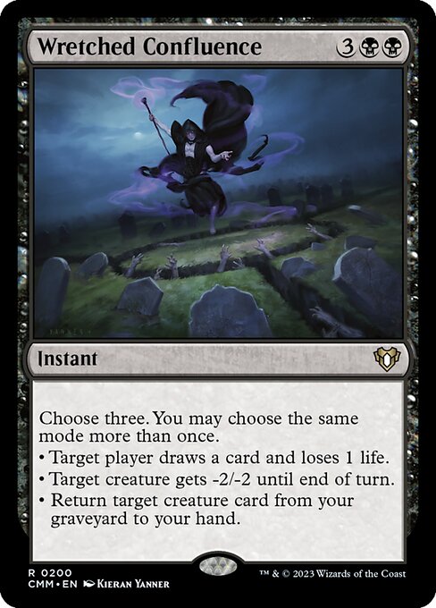 Magic the Gathering Card - Wretched Confluence - MTG Circle