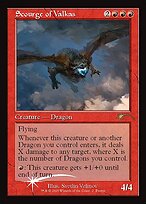 Magic the Gathering Card - Scourge of Valkas - MTG Circle