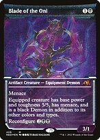 Magic the Gathering Card - Blade of the Oni - MTG Circle