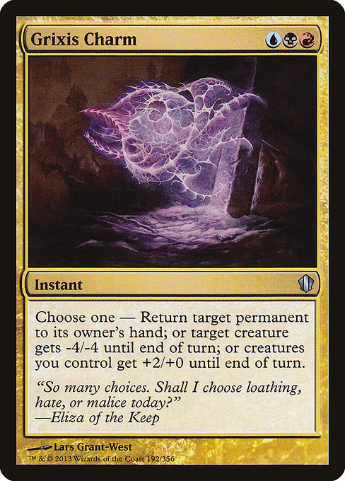 Magic the Gathering Card - Grixis Charm - MTG Circle