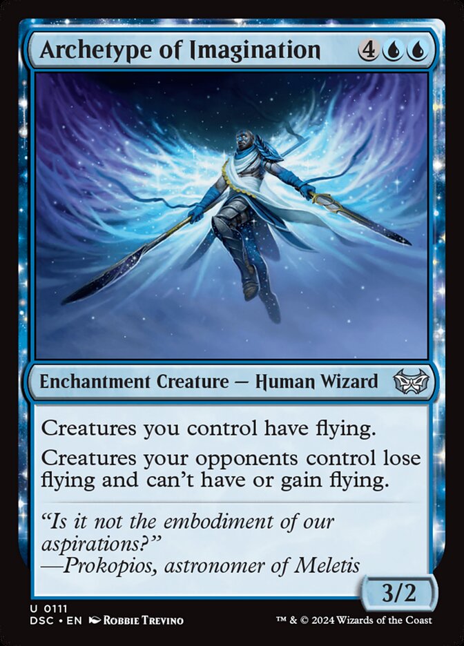 Magic the Gathering Card - Archetype of Imagination - MTG Circle
