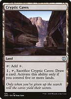 Magic the Gathering Card - Cryptic Caves - MTG Circle