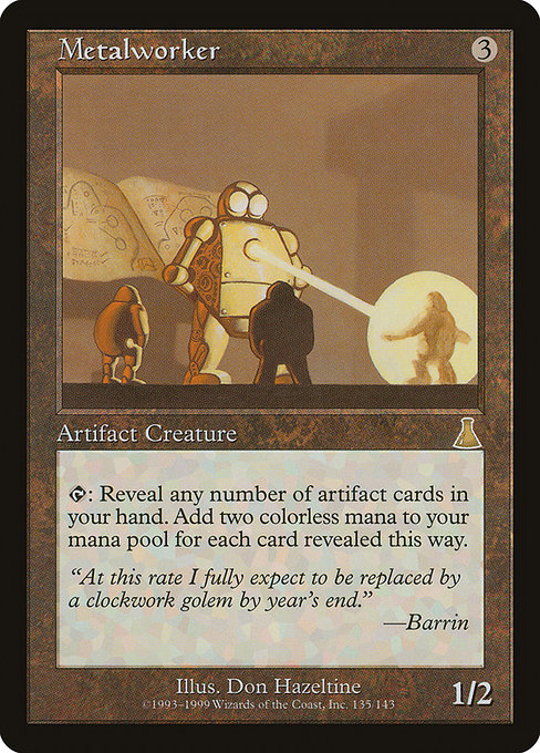 Magic the Gathering Card - Metalworker - MTG Circle