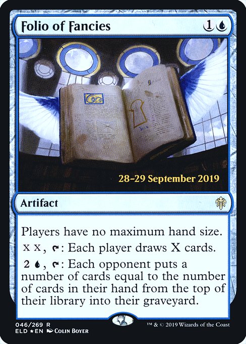 Magic the Gathering Card - Folio of Fancies - MTG Circle