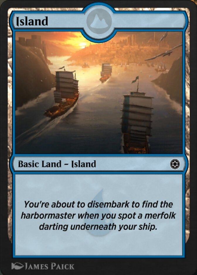 Magic the Gathering Card - Island - MTG Circle