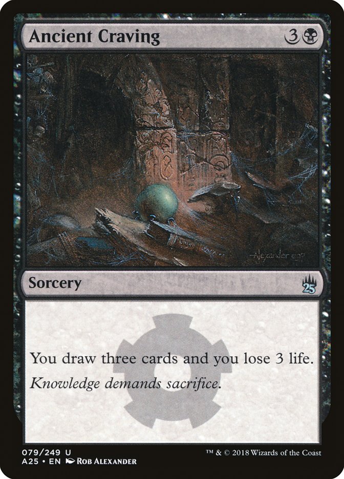 Magic the Gathering Card - Ancient Craving - MTG Circle