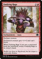 Magic the Gathering Card - Undying Rage - MTG Circle