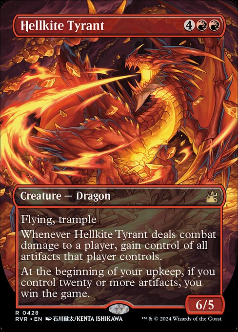 Magic the Gathering Card - Hellkite Tyrant - MTG Circle