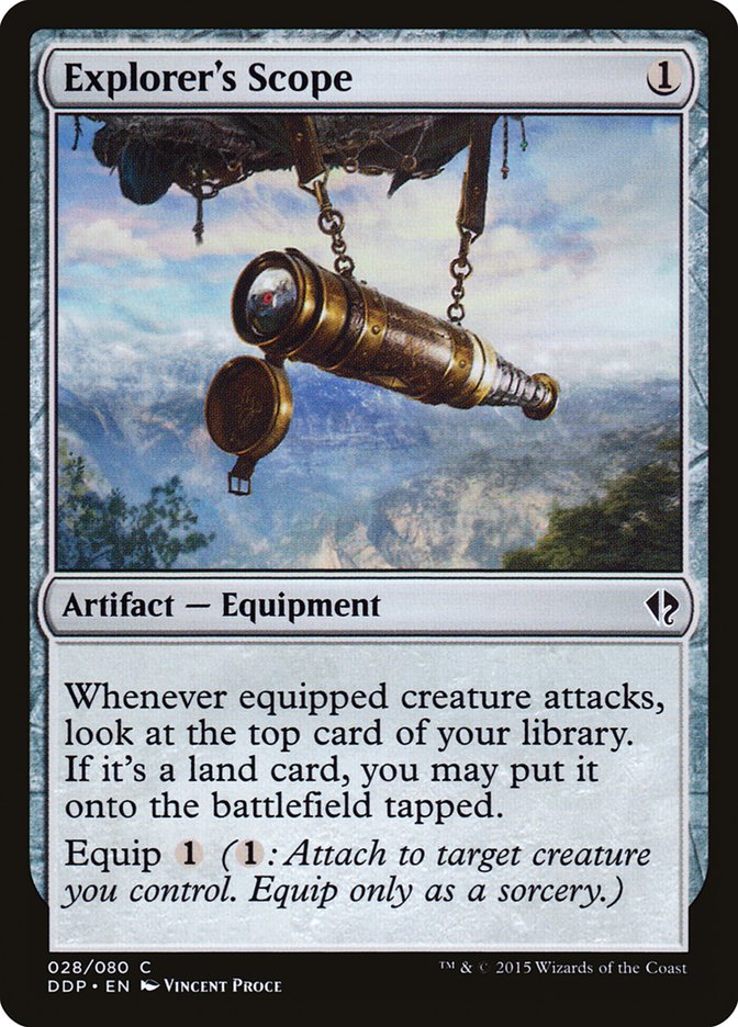 Magic the Gathering Card - Explorer's Scope - MTG Circle