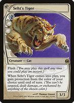 Magic the Gathering Card - Seht's Tiger - MTG Circle
