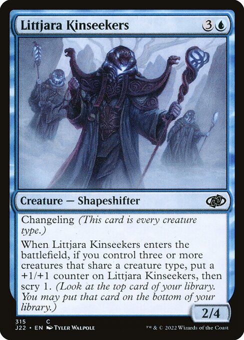 Magic the Gathering Card - Littjara Kinseekers - MTG Circle
