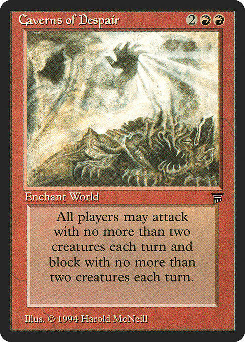 Magic the Gathering Card - Caverns of Despair - MTG Circle