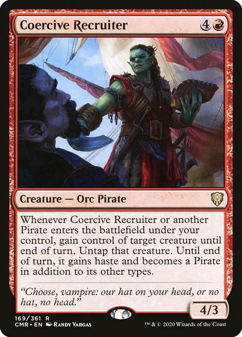 Magic the Gathering Card - Coercive Recruiter - MTG Circle