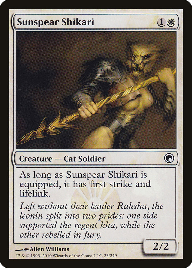 Magic the Gathering Card - Sunspear Shikari - MTG Circle