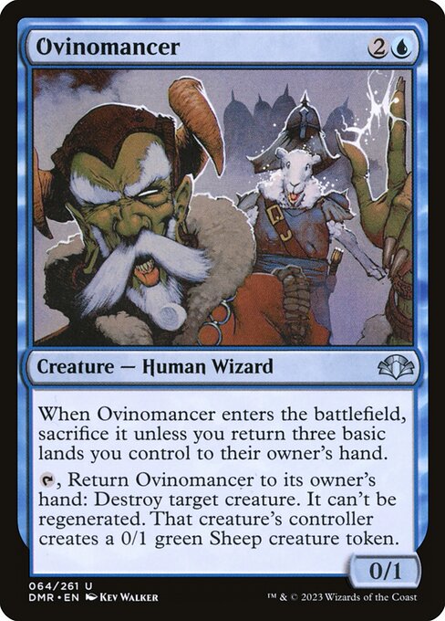 Magic the Gathering Card - Ovinomancer - MTG Circle