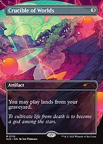 Magic the Gathering Card - Crucible of Worlds - MTG Circle