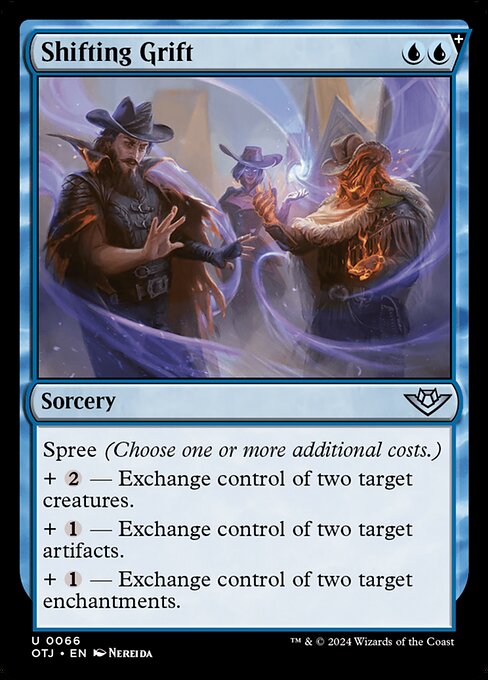 Magic the Gathering Card - Shifting Grift - MTG Circle