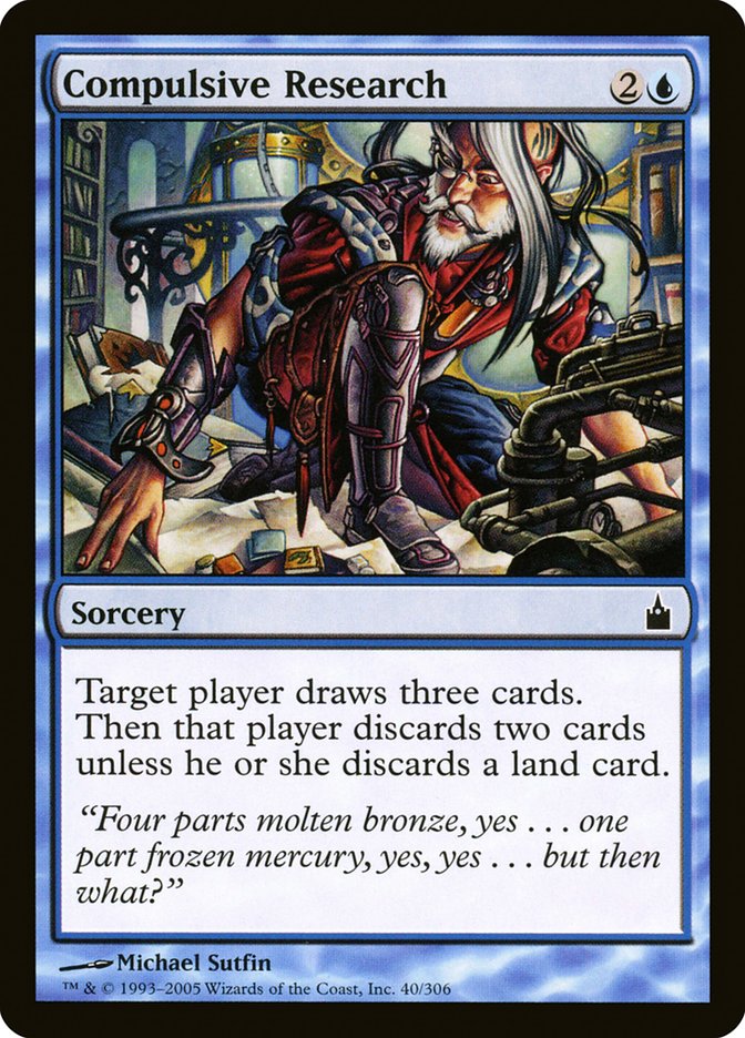 Magic the Gathering Card - Compulsive Research - MTG Circle