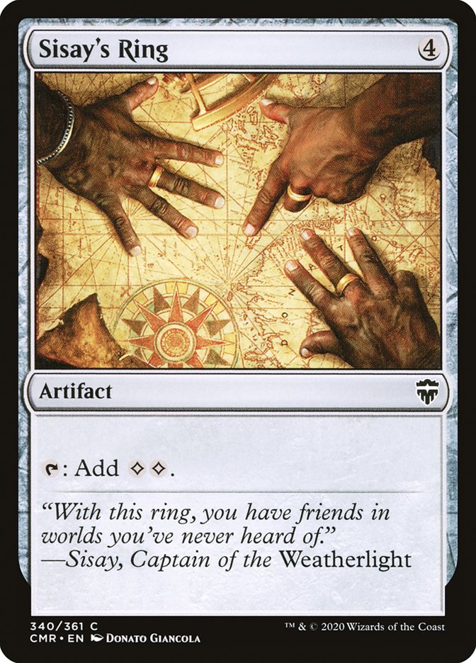Magic the Gathering Card - Sisay's Ring - MTG Circle