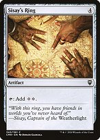Magic the Gathering Card - Sisay's Ring - MTG Circle