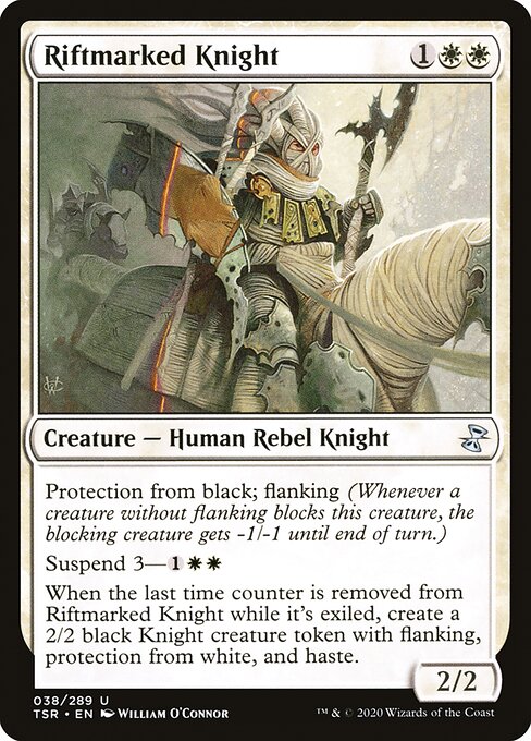Magic the Gathering Card - Riftmarked Knight - MTG Circle