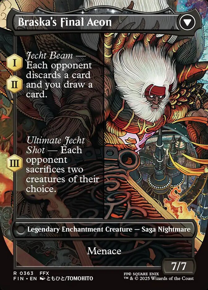 Magic the Gathering Card - Braska's Final Aeon - MTG Circle