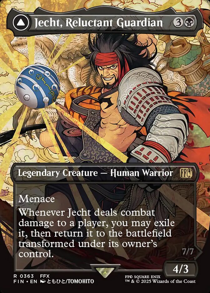 Magic the Gathering Card - Jecht, Reluctant Guardian - MTG Circle