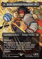Magic the Gathering Card - Jecht, Reluctant Guardian // Braska's Final Aeon - MTG Circle