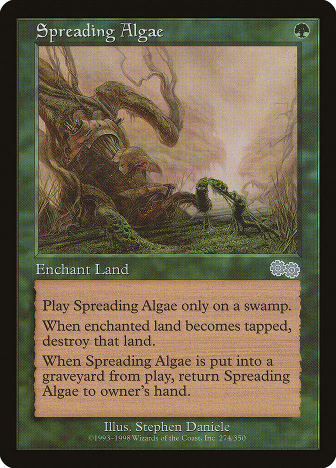 Magic the Gathering Card - Spreading Algae - MTG Circle