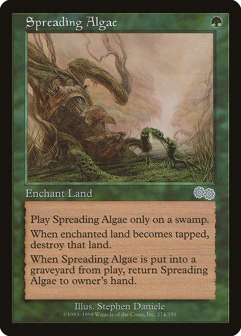 Magic the Gathering Card - Spreading Algae - MTG Circle