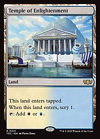 Magic the Gathering Card - Temple of Enlightenment - MTG Circle