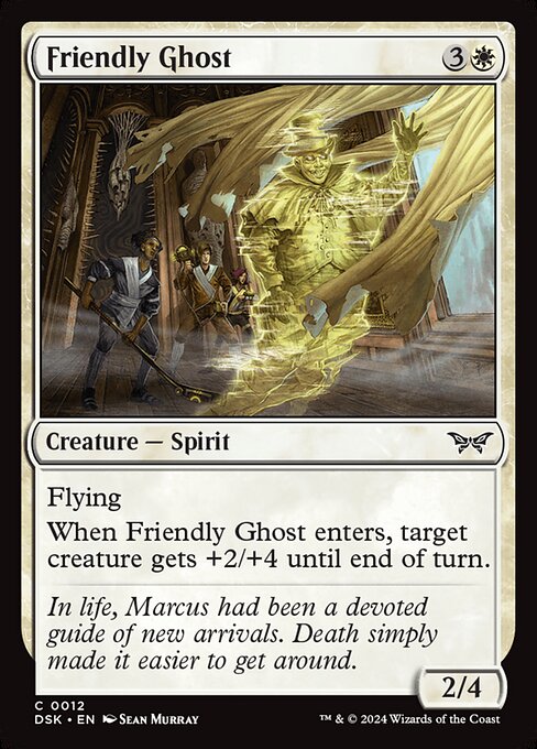 Magic the Gathering Card - Friendly Ghost - MTG Circle