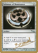 Magic the Gathering Card - Talisman of Dominance - MTG Circle