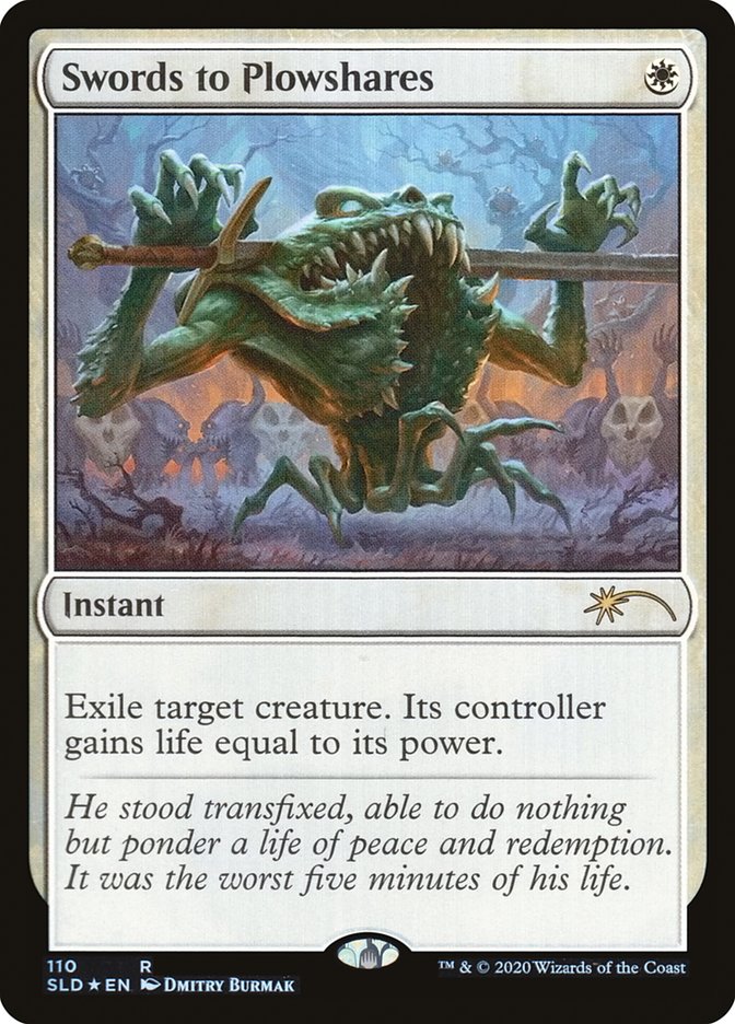 Magic the Gathering Card - Swords to Plowshares - MTG Circle