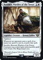 Magic the Gathering Card - Boromir, Warden of the Tower - MTG Circle