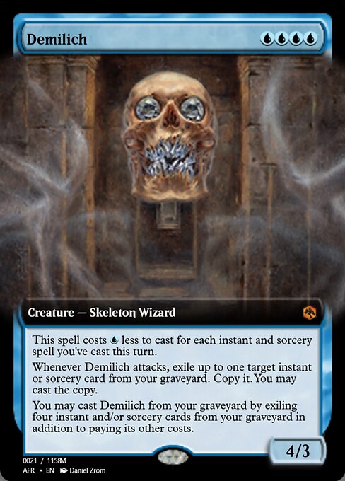 Magic the Gathering Card - Demilich - MTG Circle