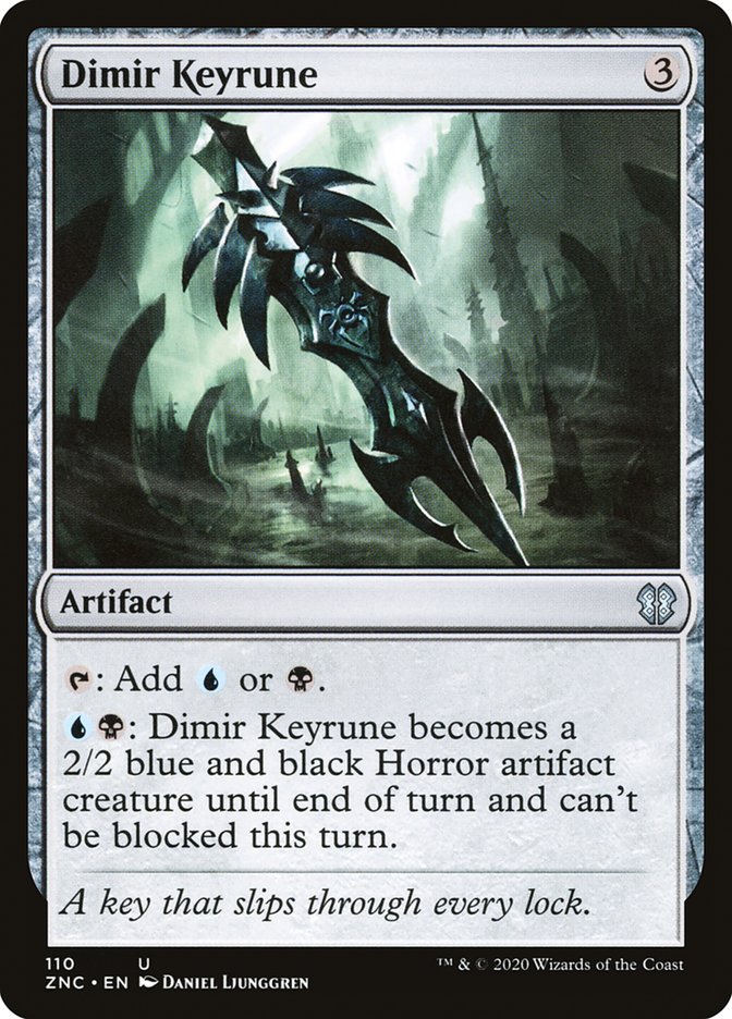 Magic the Gathering Card - Dimir Keyrune - MTG Circle