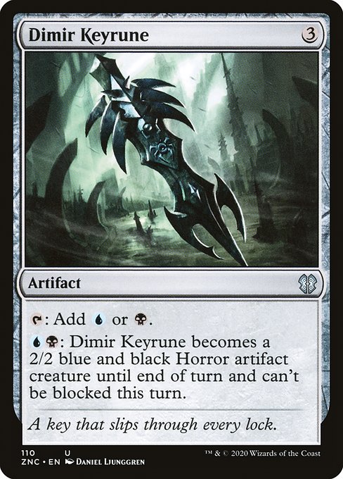 Magic the Gathering Card - Dimir Keyrune - MTG Circle