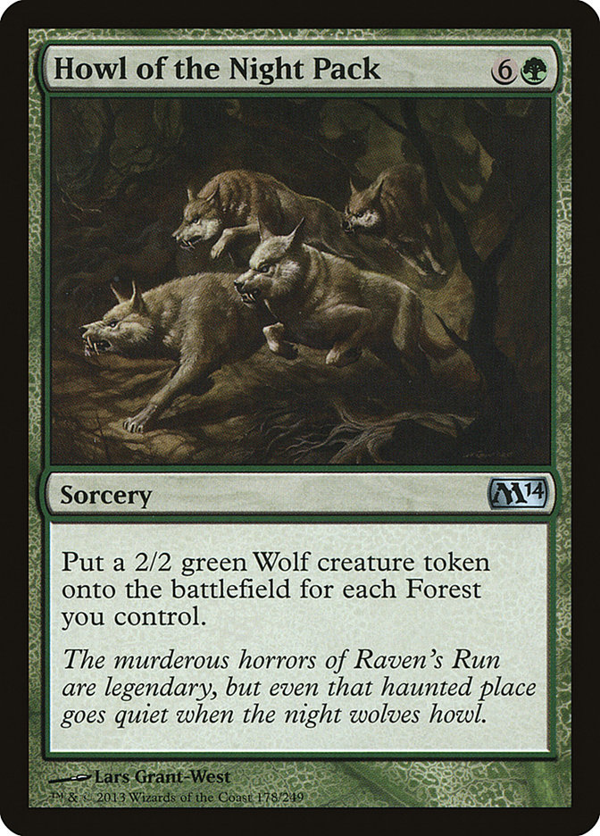 Magic the Gathering Card - Howl of the Night Pack - MTG Circle