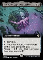 Magic the Gathering Card - The Grim Captain's Locker - MTG Circle