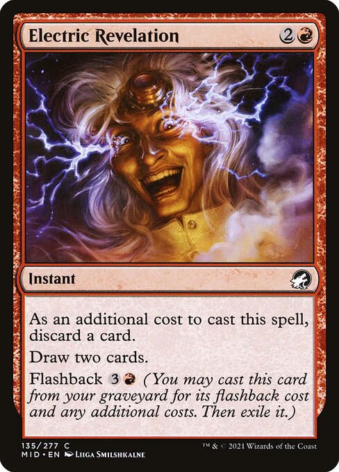 Magic the Gathering Card - Electric Revelation - MTG Circle