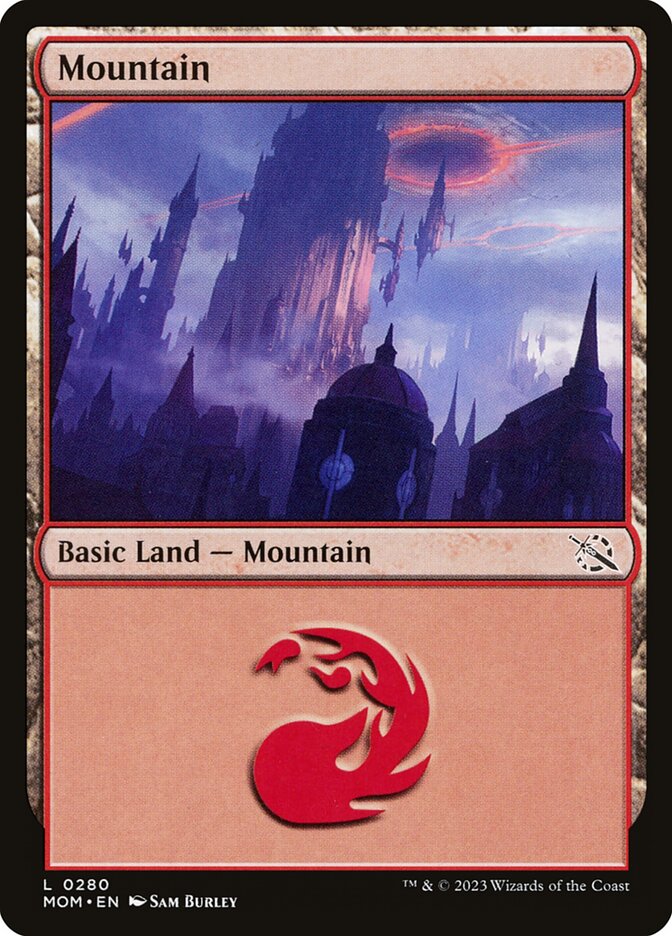Magic the Gathering Card - Mountain - MTG Circle