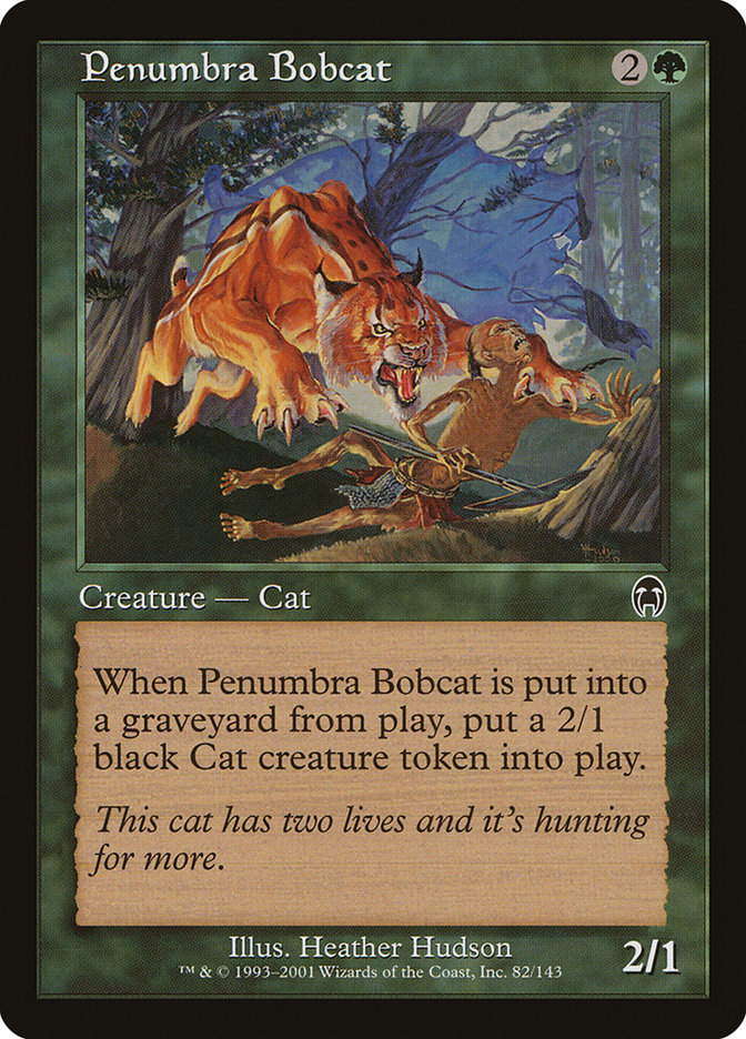 Magic the Gathering Card - Penumbra Bobcat - MTG Circle