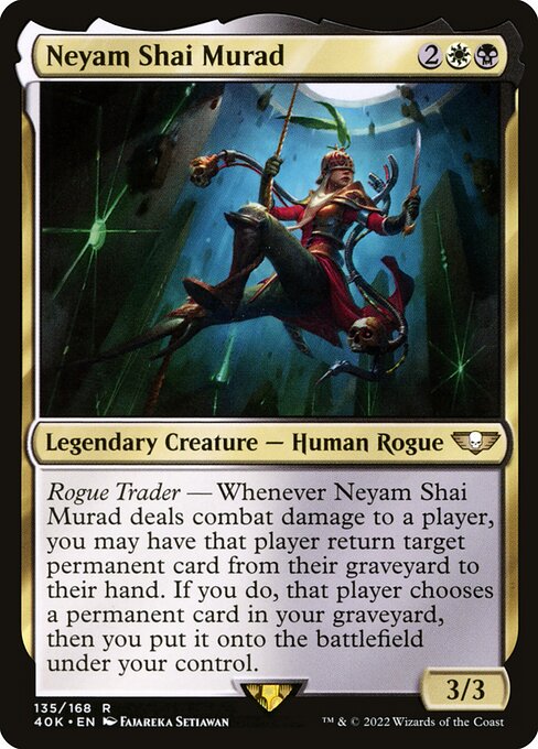 Magic the Gathering Card - Neyam Shai Murad - MTG Circle